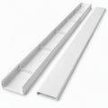 Cable Raceway 1.5" x 6ft White with Cover