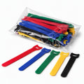 Hook & Loop Cable Wrap Roll 1" x 15ft Black