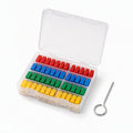 USB-A Port Blocker Dust Plugs with Key 50-Pack