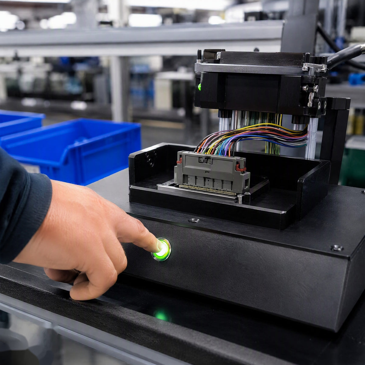 Professional Wire Harness Testing Station Continuity & Hi-Pot